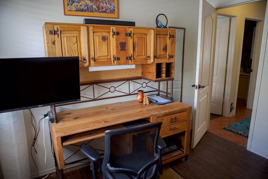 Your private office / living space / spare room