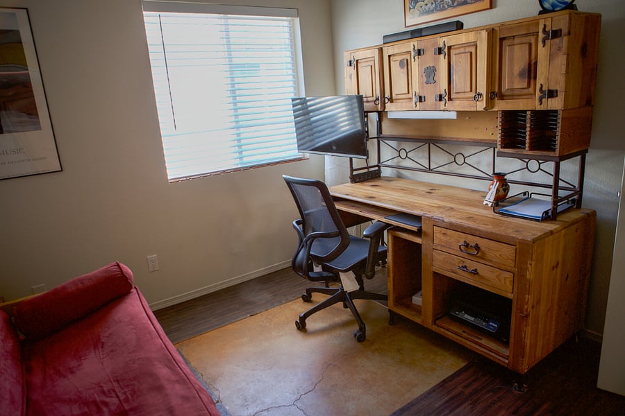 Your private office / living space / spare room