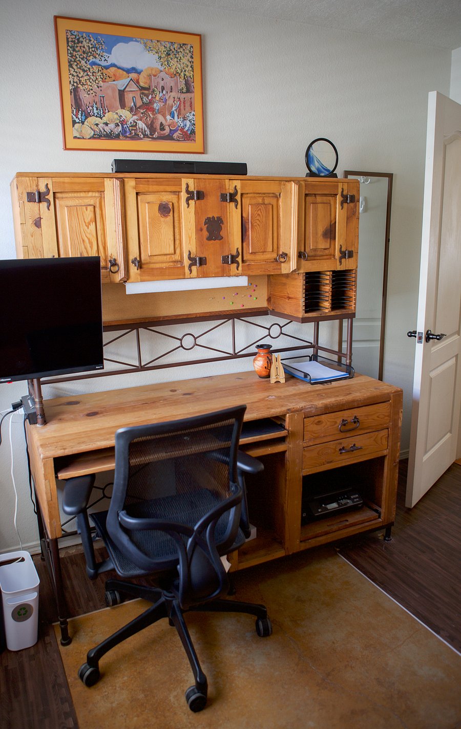 Your private office / living space / spare room. 