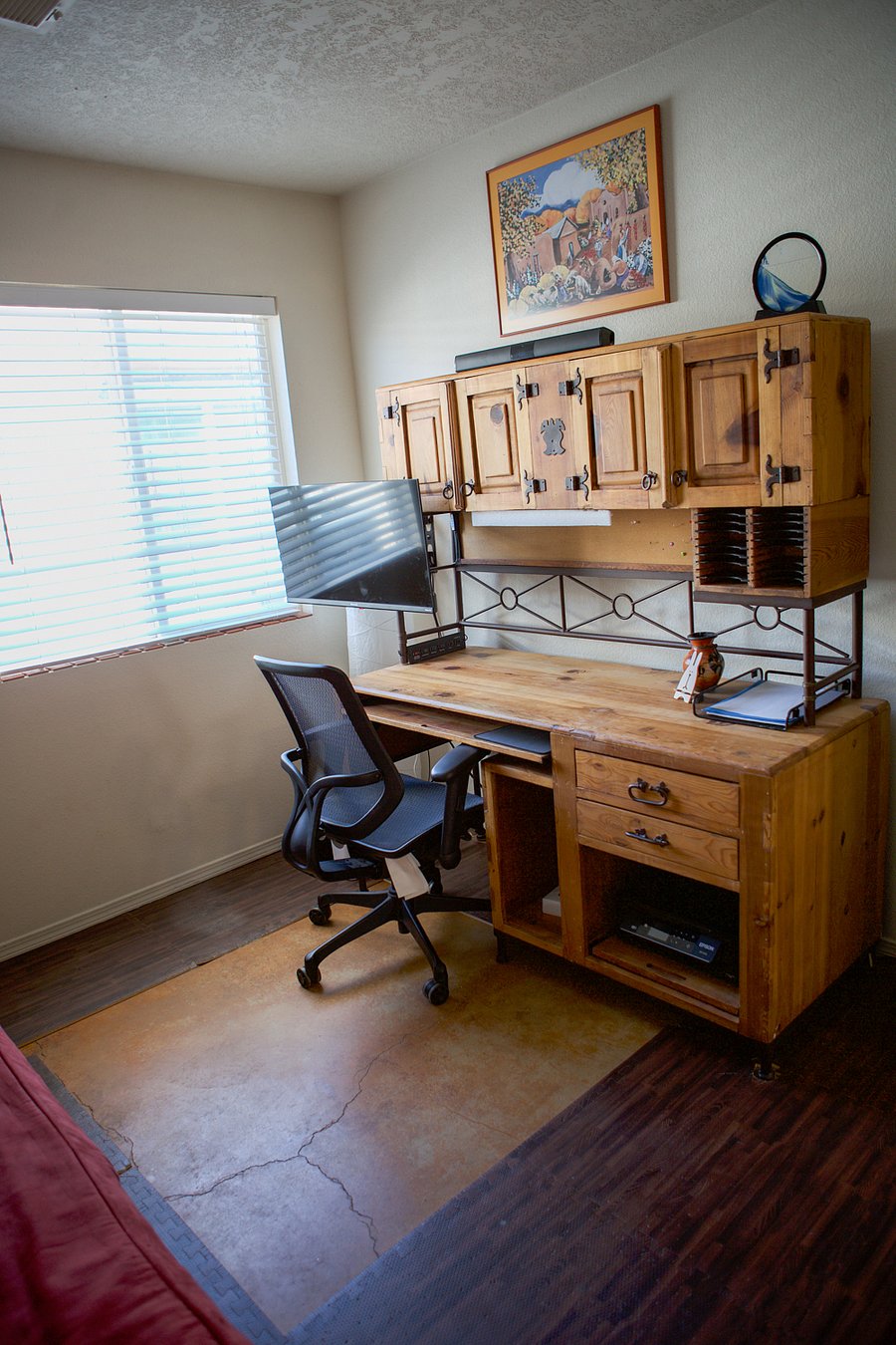 Your private office / living space / spare room