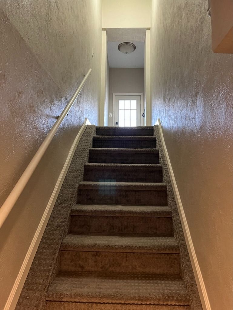 Entrance to the basement unit