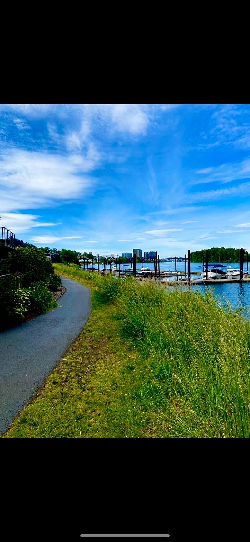 Waterfront walking/biking trail!