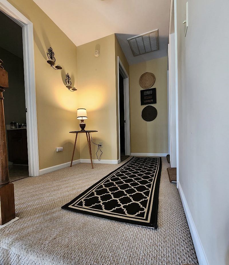 Upstairs hallway.