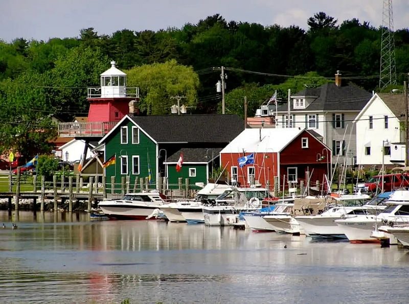 Two Rivers is a great place to be! Historic Fishman's Village on the East Twin River. 