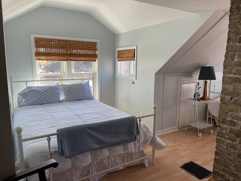 Great dormer added to the house with great lake views. Easily converted to an office space. 
