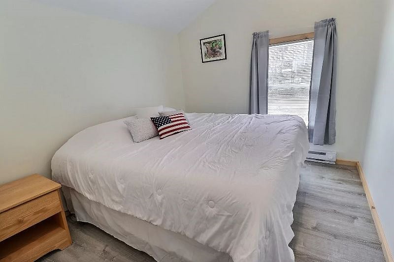 Bedroom with king bed
