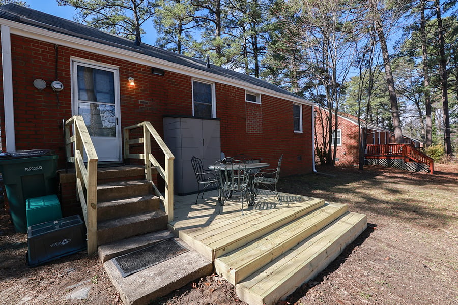 After a long day, relax and enjoy the great outdoors on your private patio and deck.