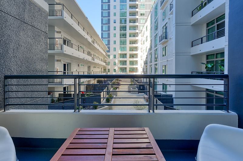 Furnished Balcony To Enjoy Your Morning Coffee