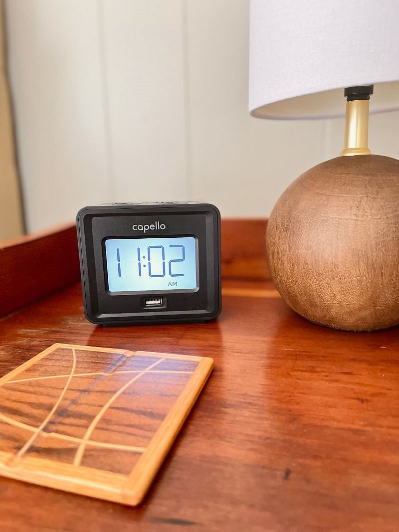 USB charging ports on alarm clocks