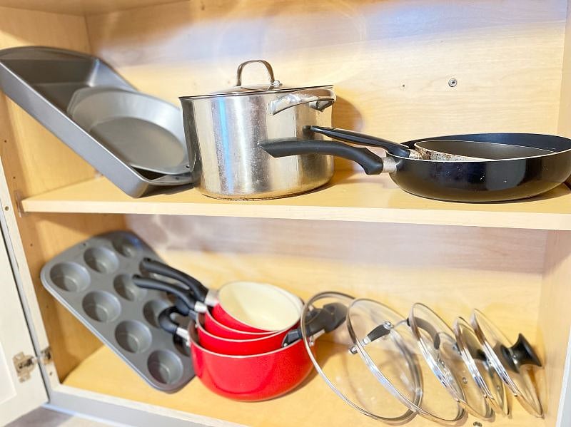 fully stocked cookware