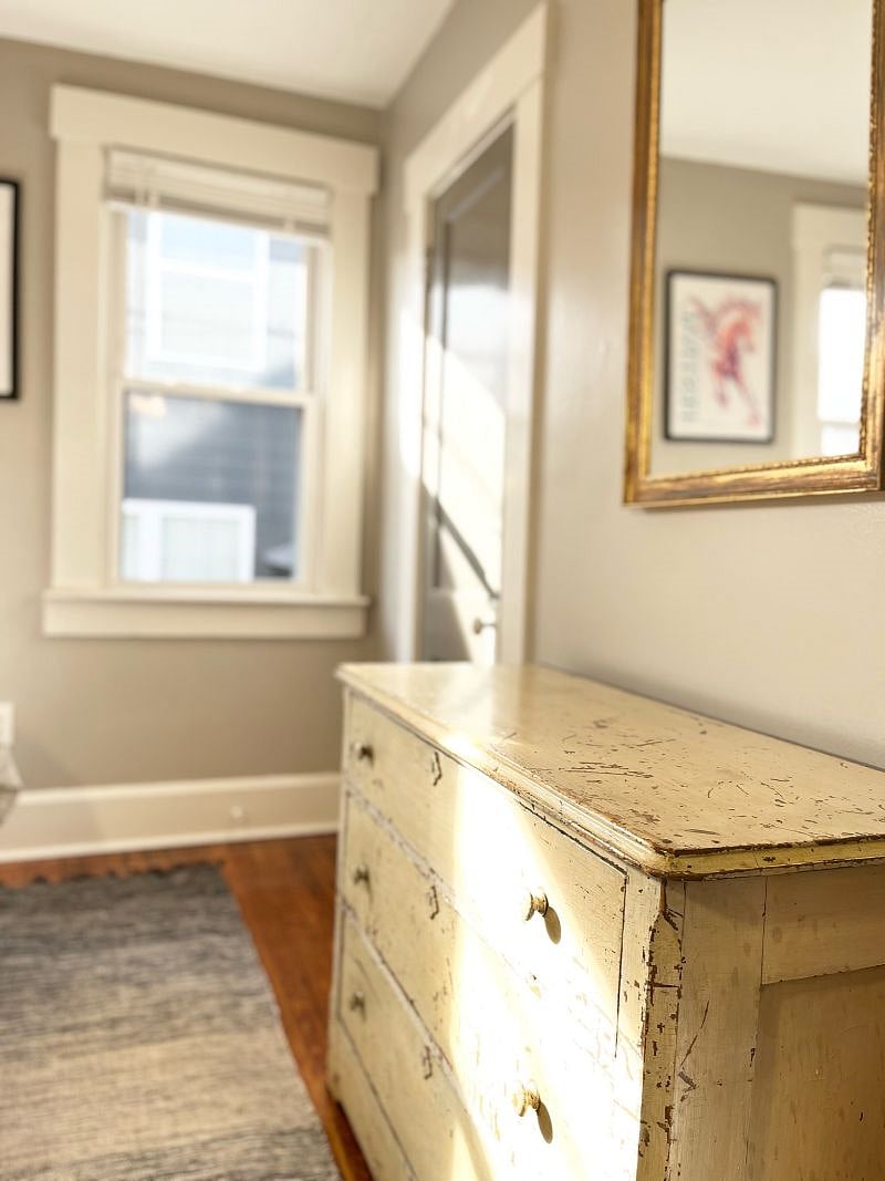 dresser storage in back bedroom