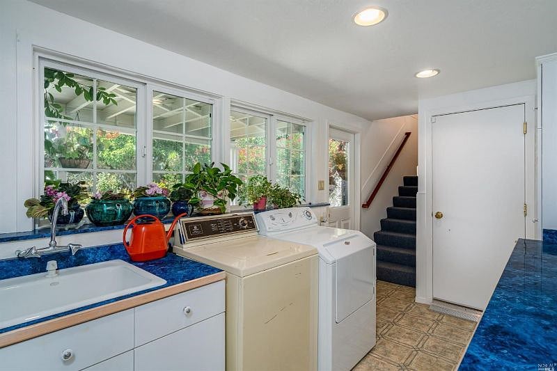 Shared laundry room