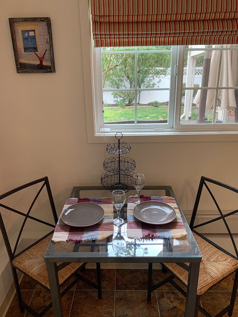 Small dining table