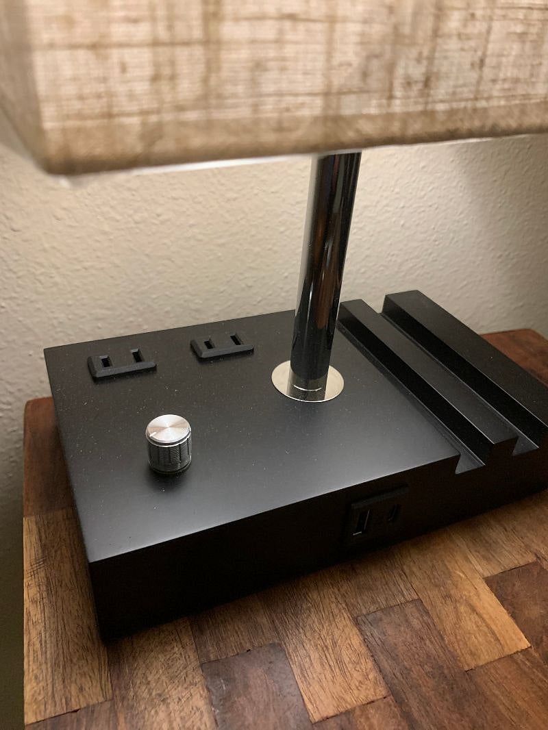Hotel style lamps to charge your electronics