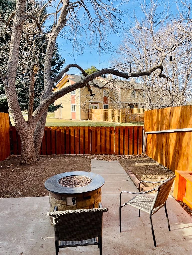 Private Back Yard - fully fenced