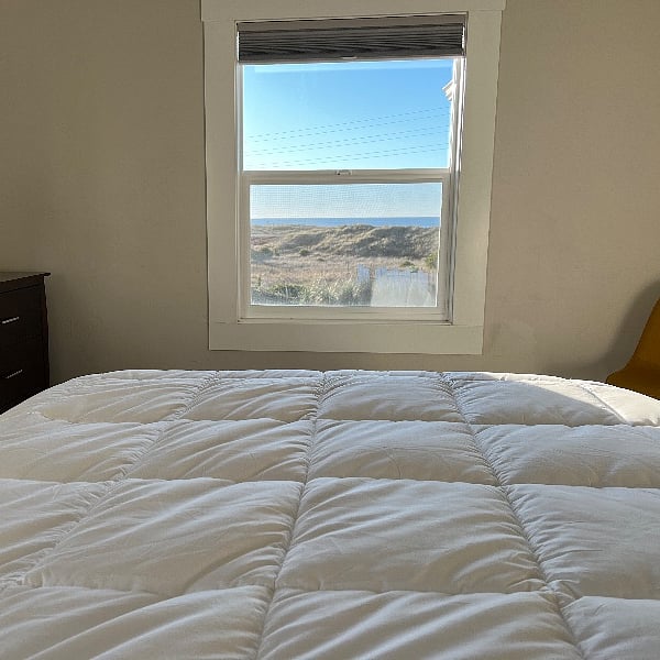 Oceanview from the bedroom.