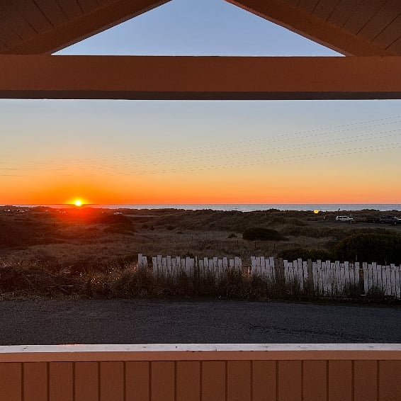 Oceanview from the front porch.