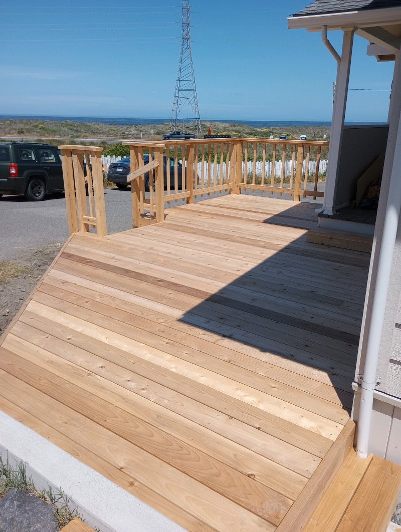 New deck.