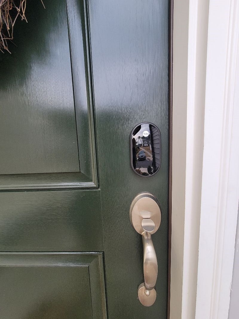 Smart lock for self-check in/out with Ring Doorbell.