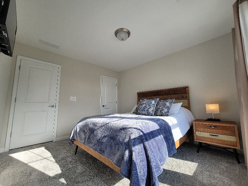 Bedroom #2 with personal TV.