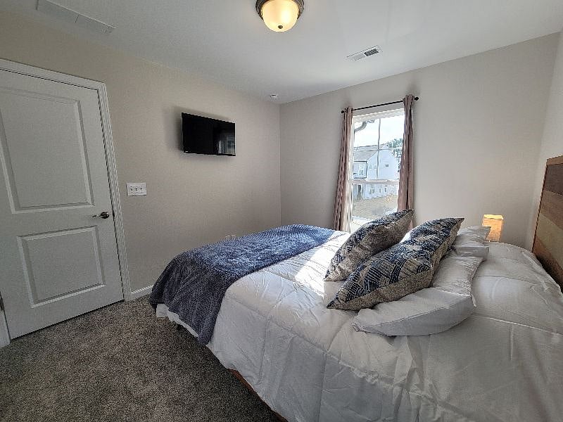 Bedroom #3 with personal TV.