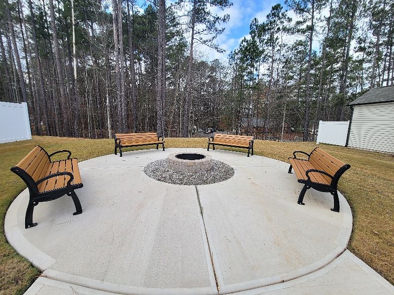 Community Fire Pit.
