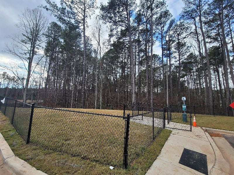 Community dog park.