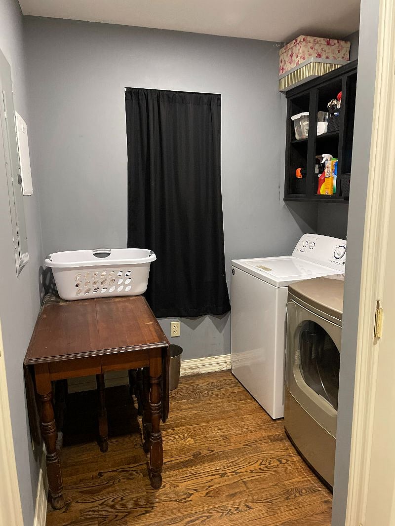 Main floor laundry room