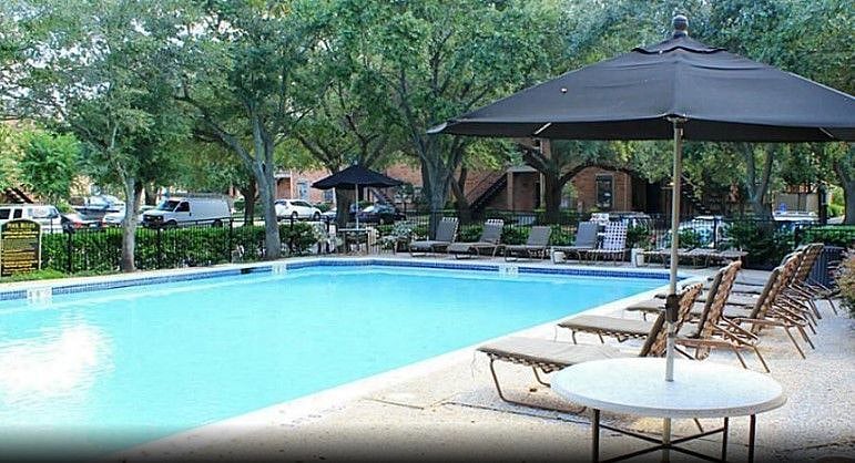 Community pool is right around the corner from the unit. Less than a 30 second walk from the front door.