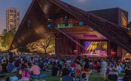enjoy a picnic on the lawn listening to a free concert. Miller Outdoor Theatre is less than 2 miles away.
