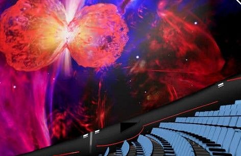 Enjoy Houston's Burke Baker Planetarium at the Natural Museum of Science. 