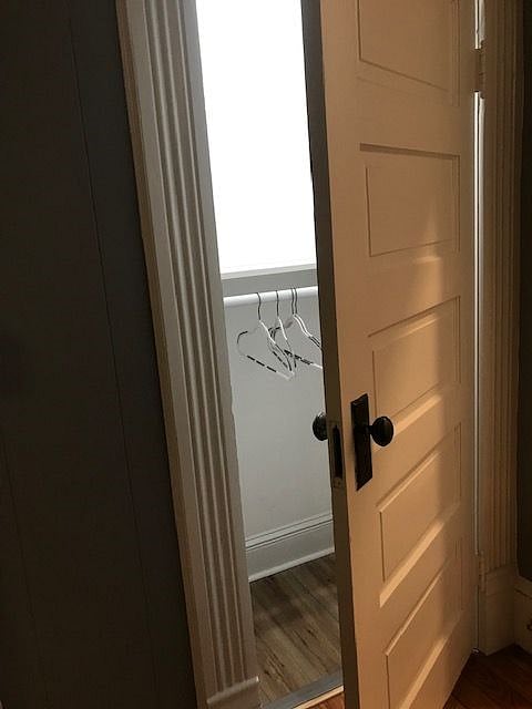 another view of the closet.