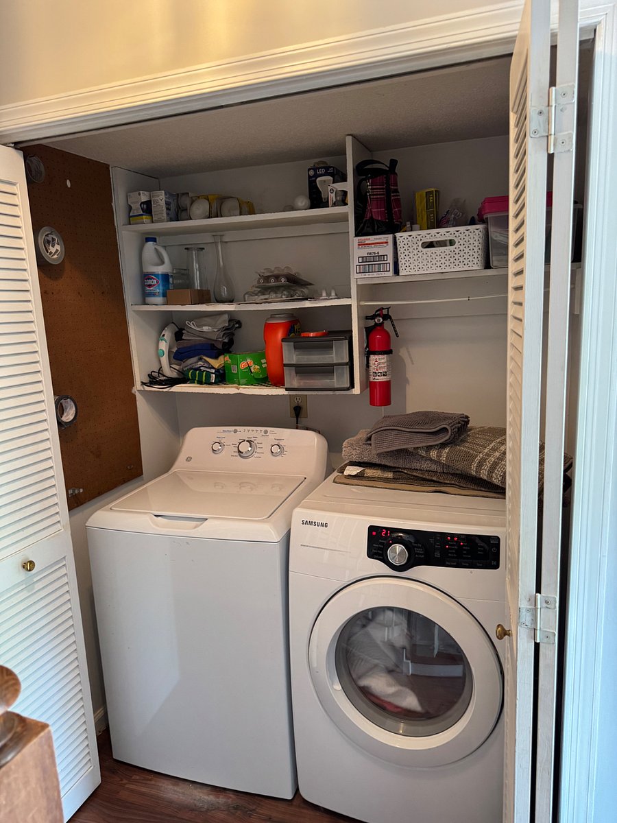 Laundry - located on first floor.