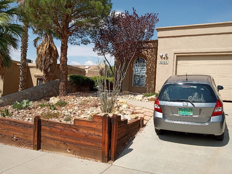 I usually park my Honda in the garage tenants can park in driveway.