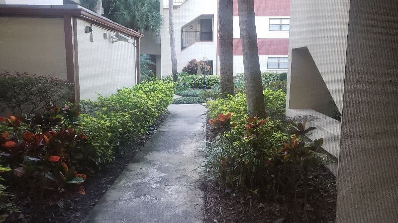 Front walkway