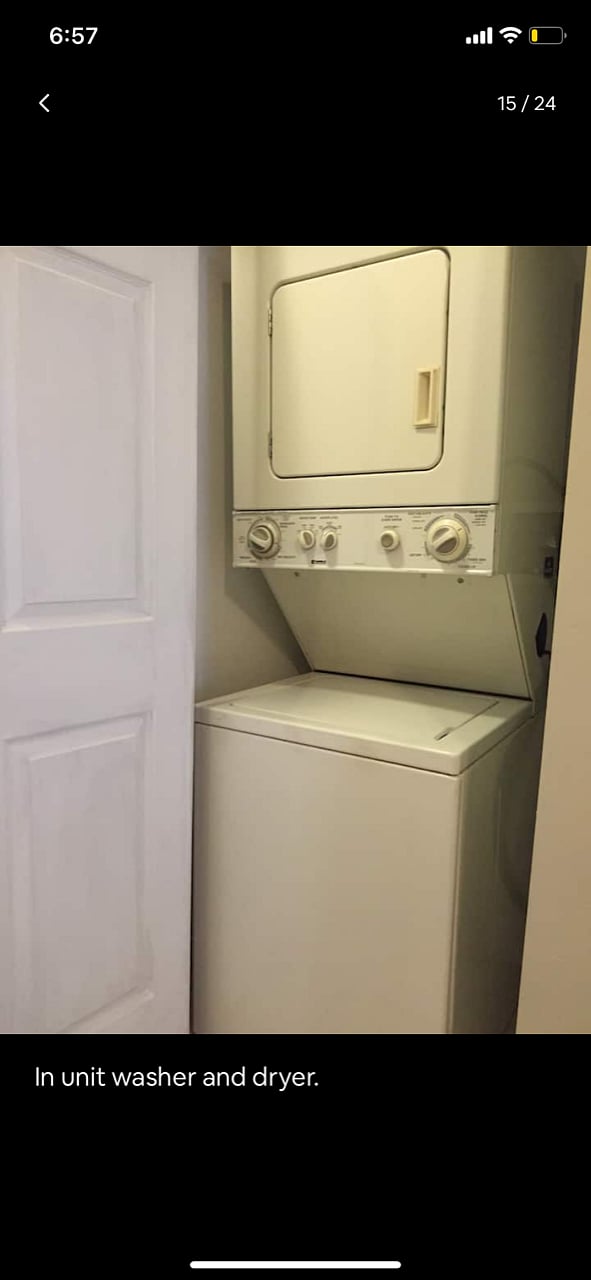 in unit laundry 