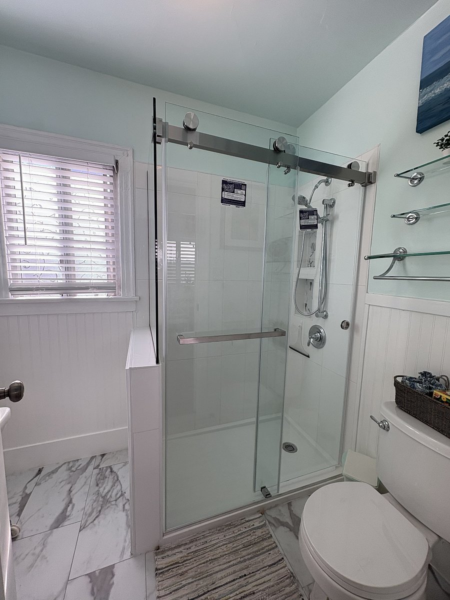 Upgraded Walk In Shower