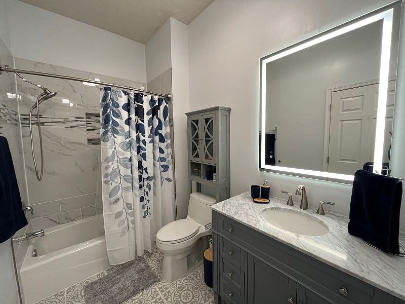 Updated bathroom