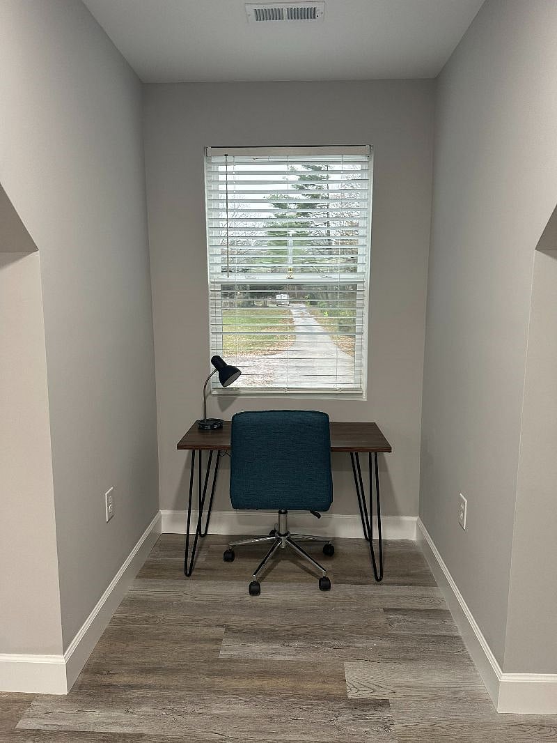 Desk area