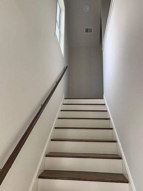 Stairs up to apartment.