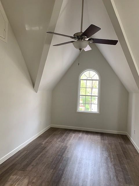 Living room will be furnished with loveseat, recliner, television, coffee table and lamps.