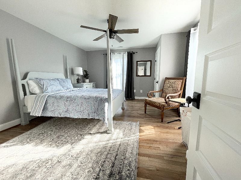 Bedroom #3 has a queen size bed.