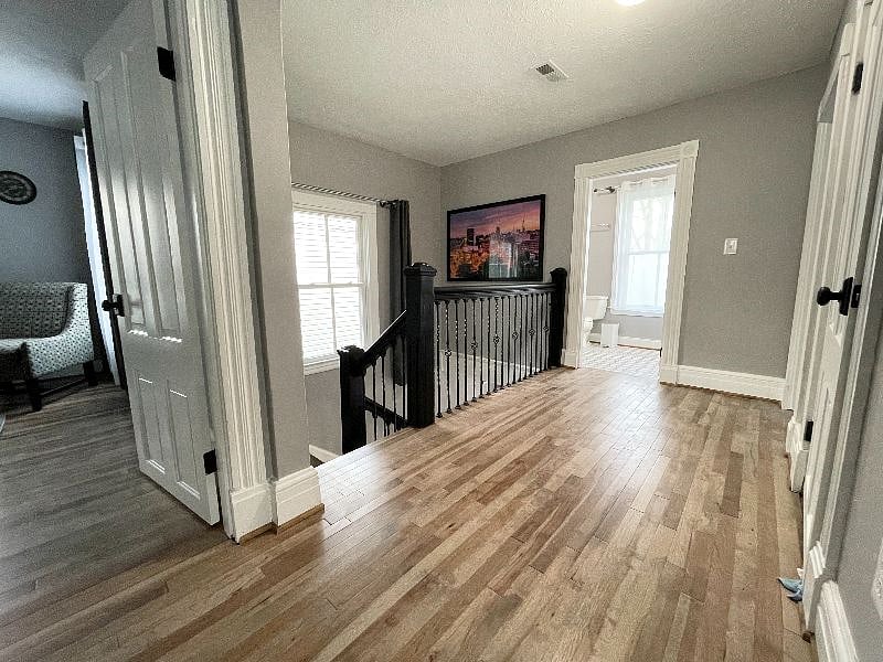 2nd floor hallway to bathroom