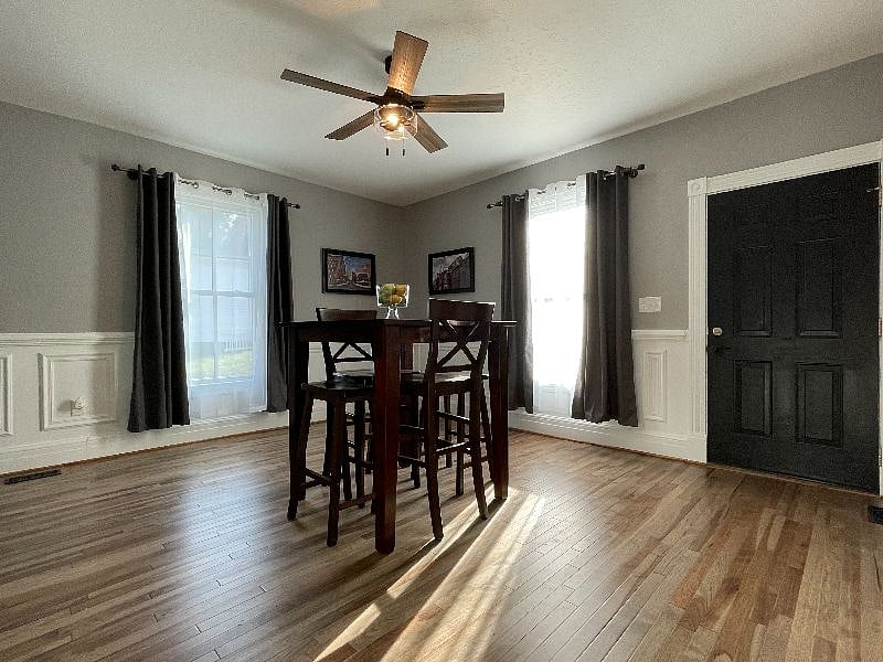 Dining room has 2 windows to allow for lots of natural light.