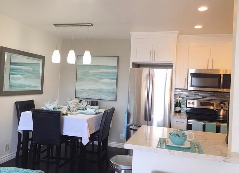 Dining room/Kitchen area! 