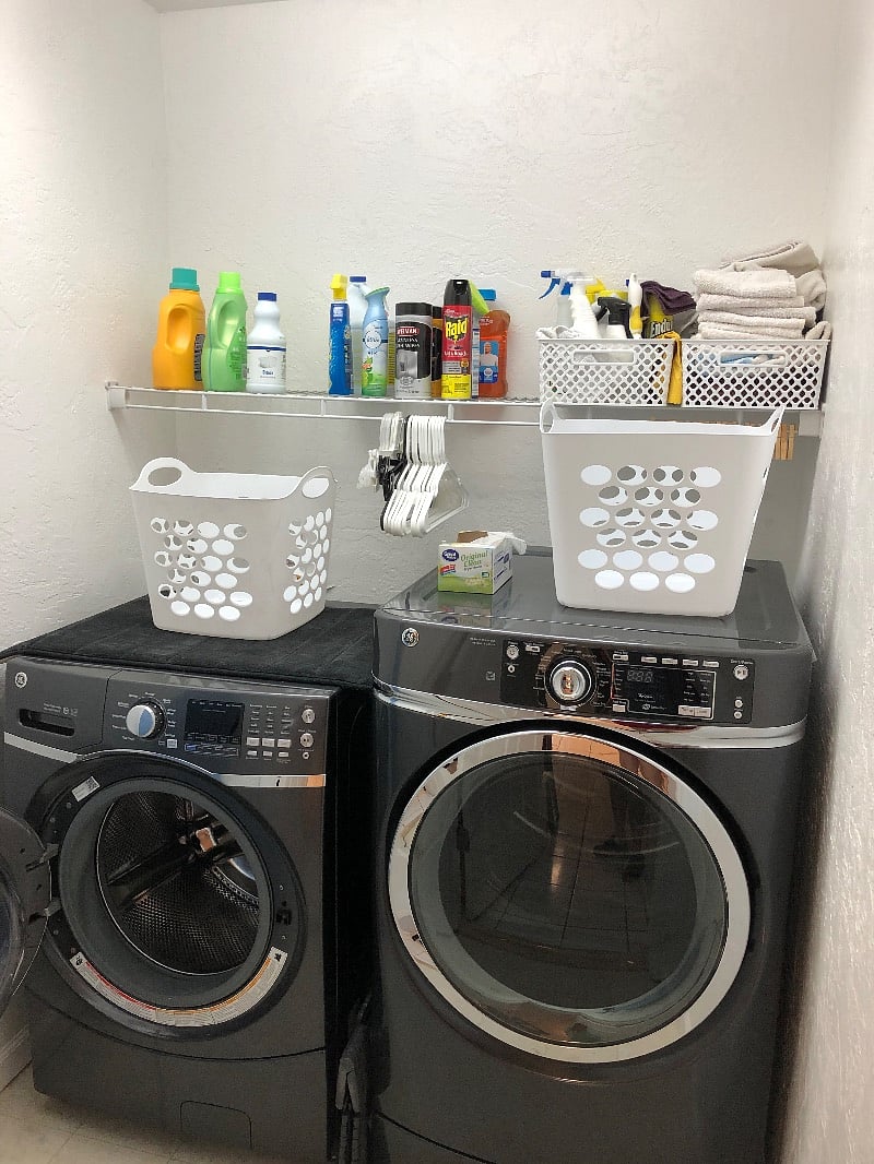 Washer/Dryer with Iron and Ironing board