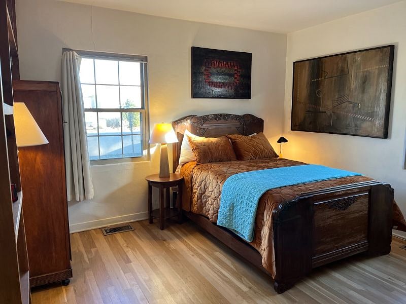 Front bedroom.  Full bed