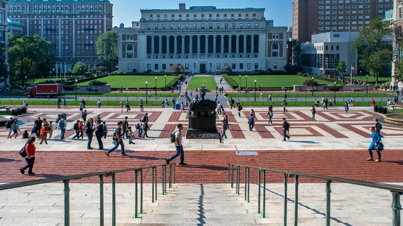 Even if you're not a student, daily walks or runs across campus will add a smile to your face.