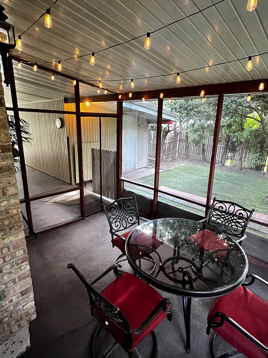 View from porch