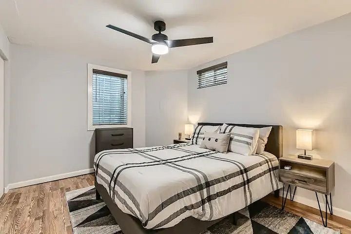 Bedroom 1 - Queen Sized, larger room